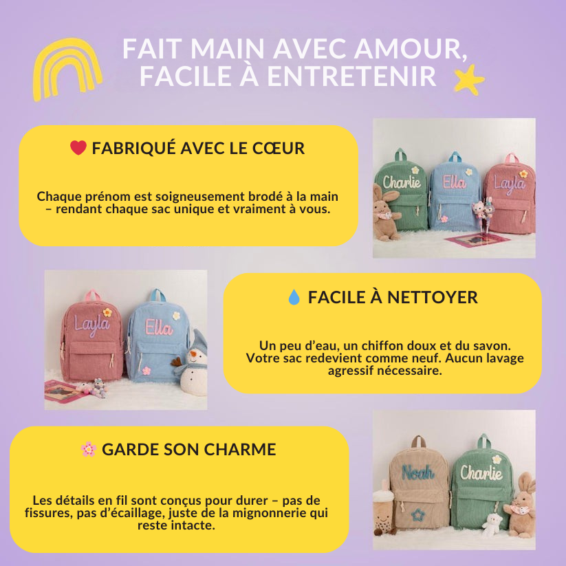 Sac à Rêves – Sac à dos personnalisé pour enfants